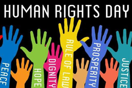 10-ը դեկտեմբերի՝ Մարդու իրավունքների օր  (Human Rights Day)