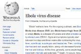 Էբոլայի մասին «Վիքիպեդիայի» հոդվածն ամենավստահելի աղբյուրներից մեկն է համարվել. tert.am